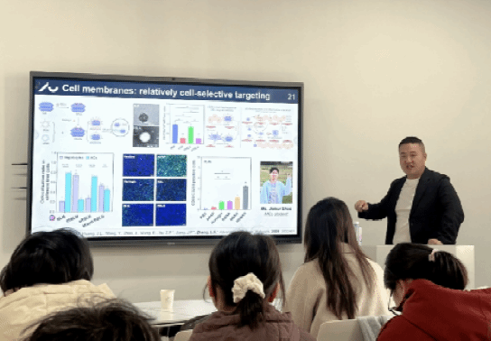 丹麥奧胡斯大學(xué)張凌宵研究員應(yīng)邀來我校作“細(xì)胞技術(shù)研發(fā)與應(yīng)用”學(xué)術(shù)報告